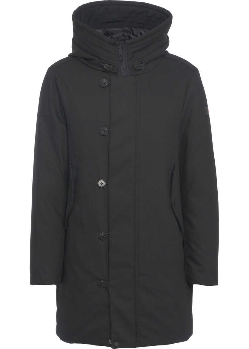Geci Parka Peuterey Hooded parka Black Barbati (BM 19031230) 1