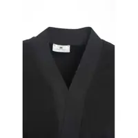 Pulovere Dama - Cardigane Elisabetta Franchi Cardigan with waist belt White Femei (BM 19031233) - B-mall.ro