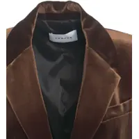 Imbracaminte Gender Dama - Sacouri Gender Velvet blazer Bronze Femei (BM 19031242) - B-mall.ro