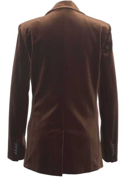 Sacouri Gender Velvet blazer Bronze Femei (BM 19031242) 7