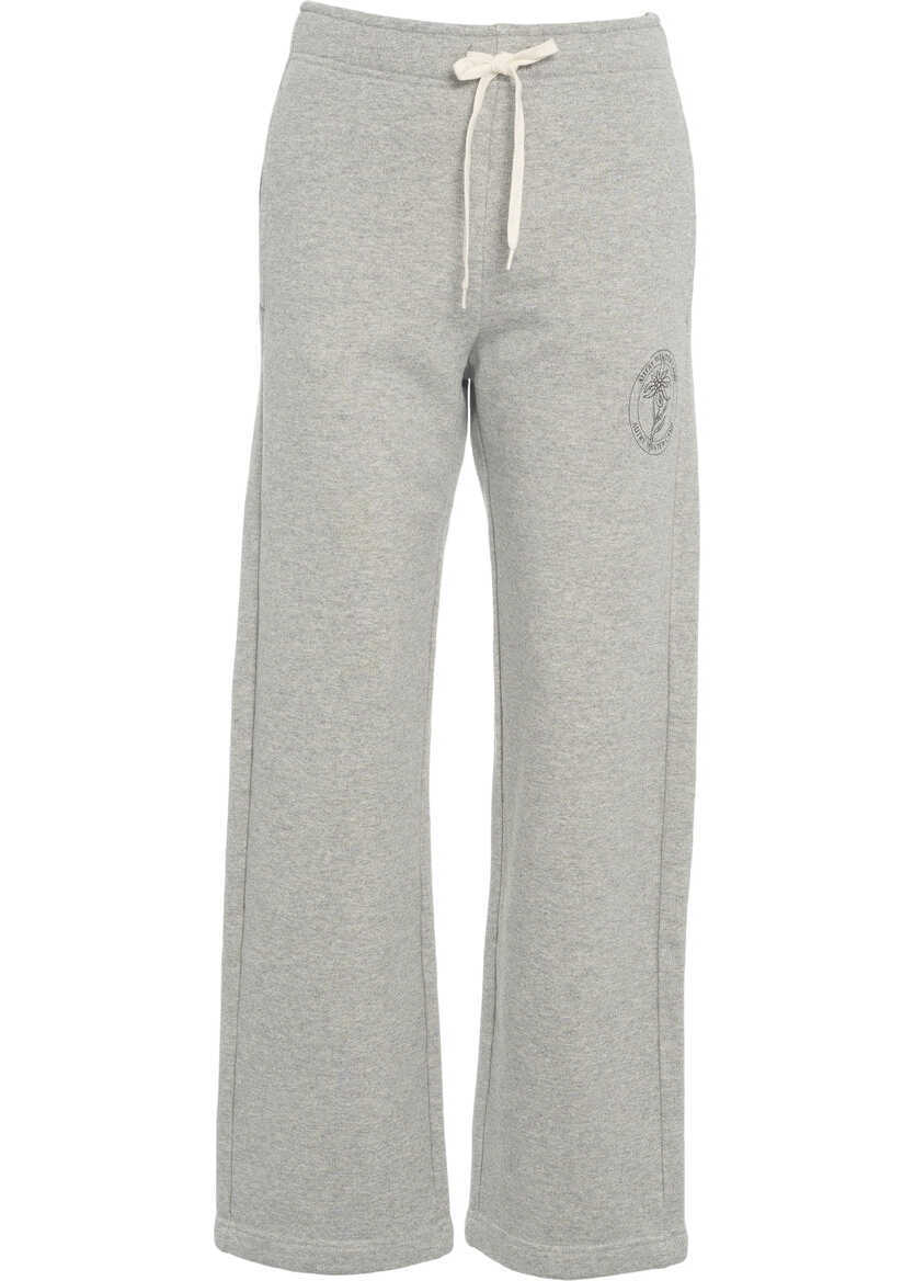 Pantaloni de trening AUTRY Joggers with logo embroidery Grey Femei (BM 19031248) 1