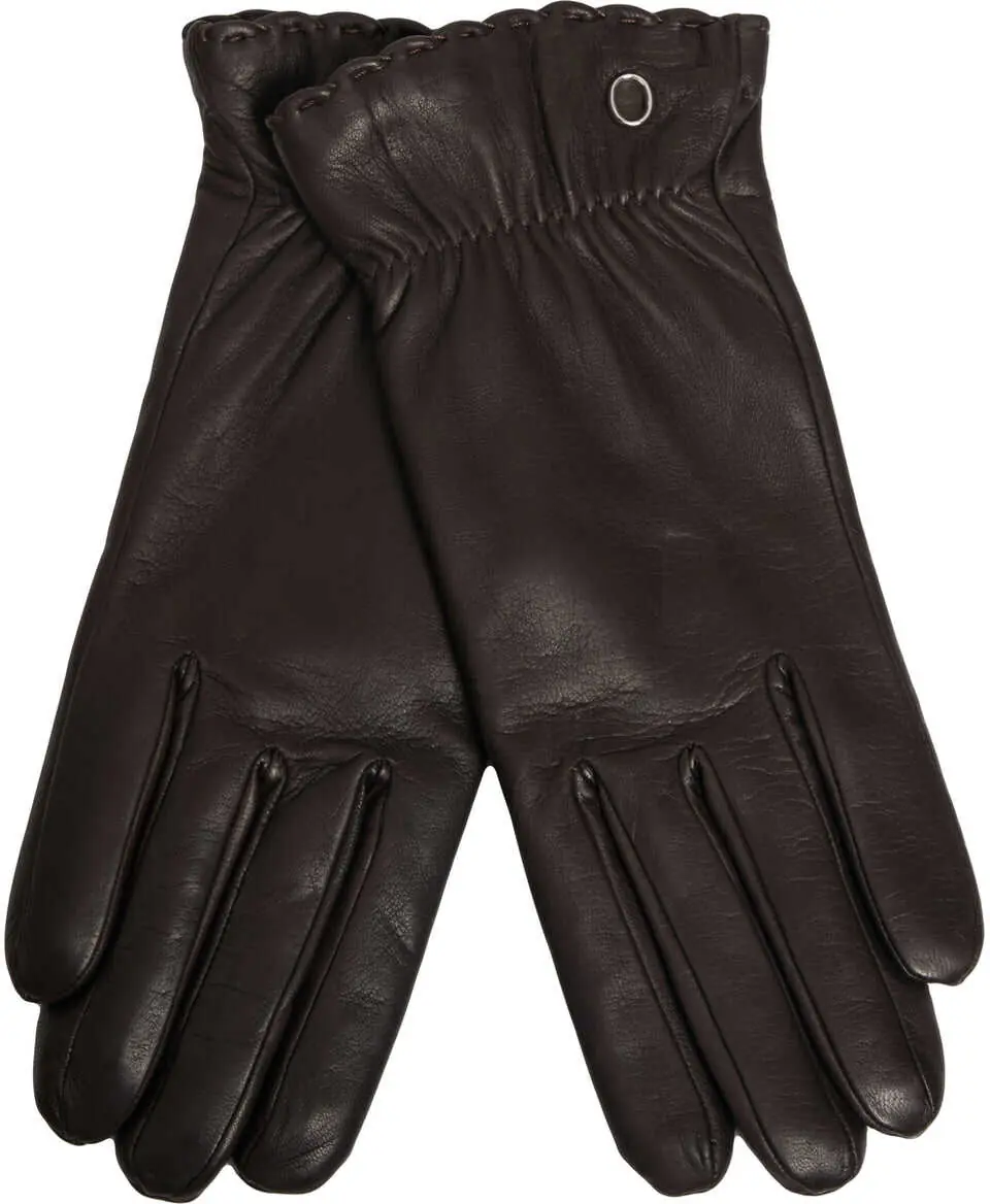 Manusi Orciani Leather gloves Brown Femei (BM 19031251) 1