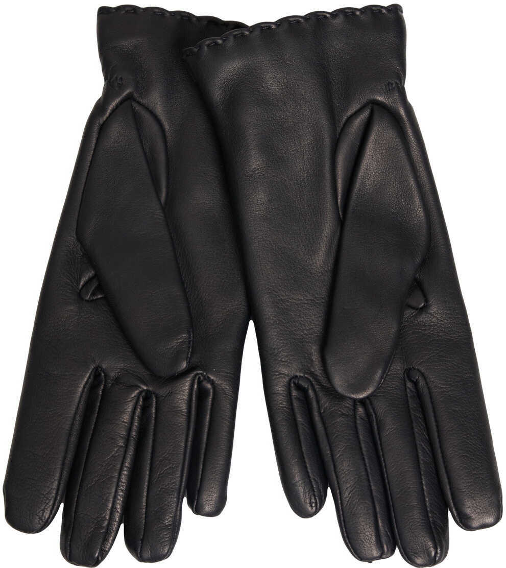 Manusi Orciani Leather gloves Black Femei (BM 19031251) 3