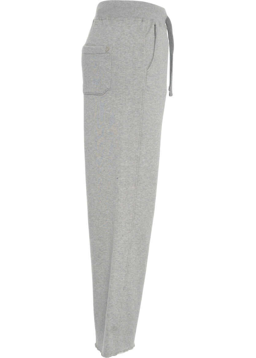 Pantaloni de trening Dondup Wide leg joggers Grey Femei (BM 19031254) 4