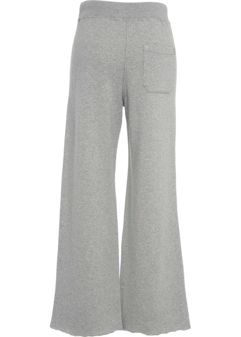 Pantaloni de trening Dondup Wide leg joggers Grey Femei (BM 19031254) 5