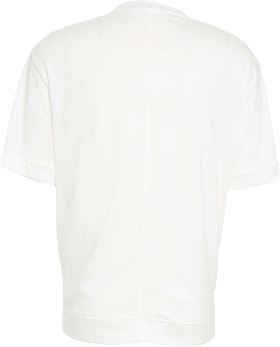 Tricouri Paolo Pecora T-shirt White Barbati (BM 19031257) 3