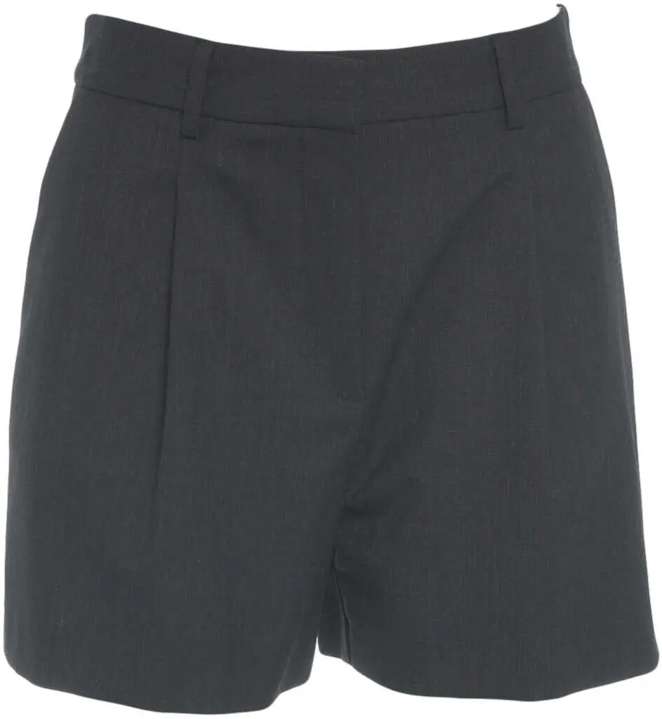 Pantaloni casual Otto d ame Bermuda shorts with pleats Black Femei (BM 19031266) 1