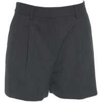 Pantaloni casual Bermuda shorts with pleats Femei
