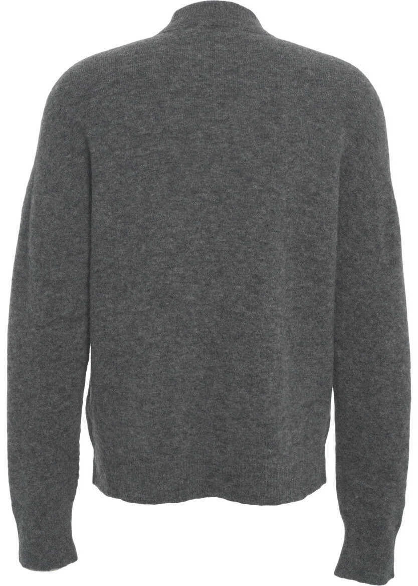 Pulovere Atomofactory Sweater with high collar Grey Femei (BM 19031269) 3