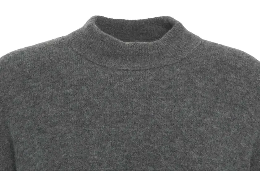 Pulovere Atomofactory Sweater with high collar Grey Femei (BM 19031269) 4