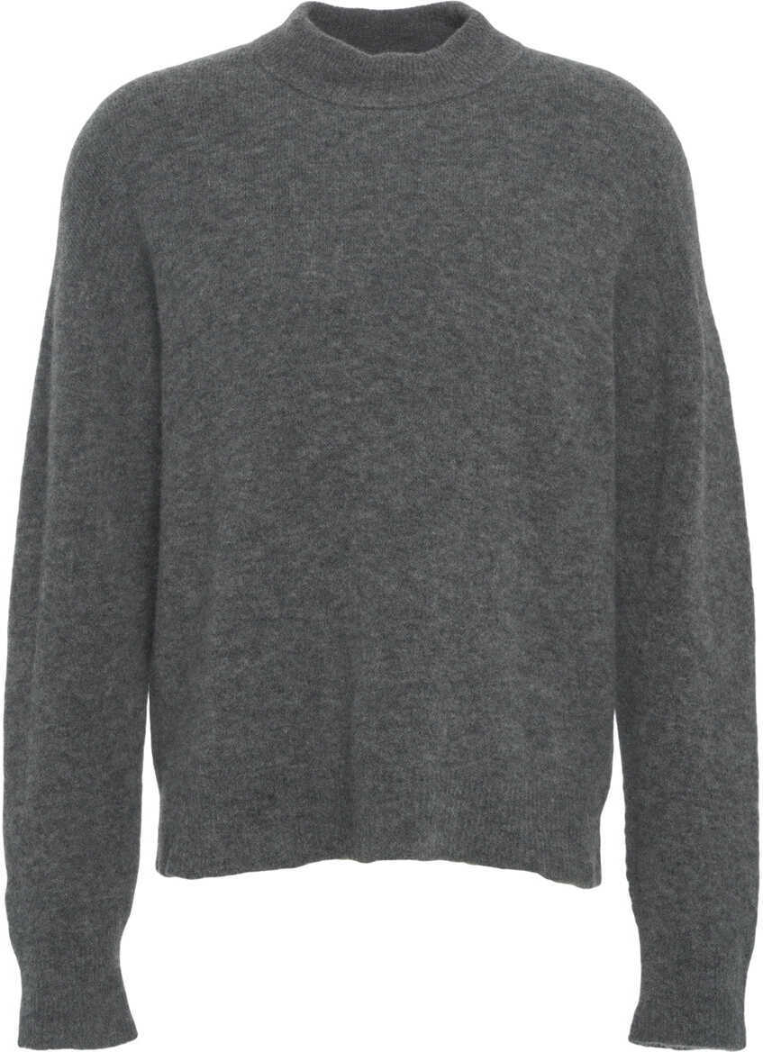 Pulovere Atomofactory Sweater with high collar Grey Femei (BM 19031269) 1