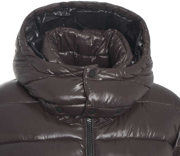 Geci de iarna Save the Duck Quilted puffer jacket Brown Barbati (BM 19031272) 4