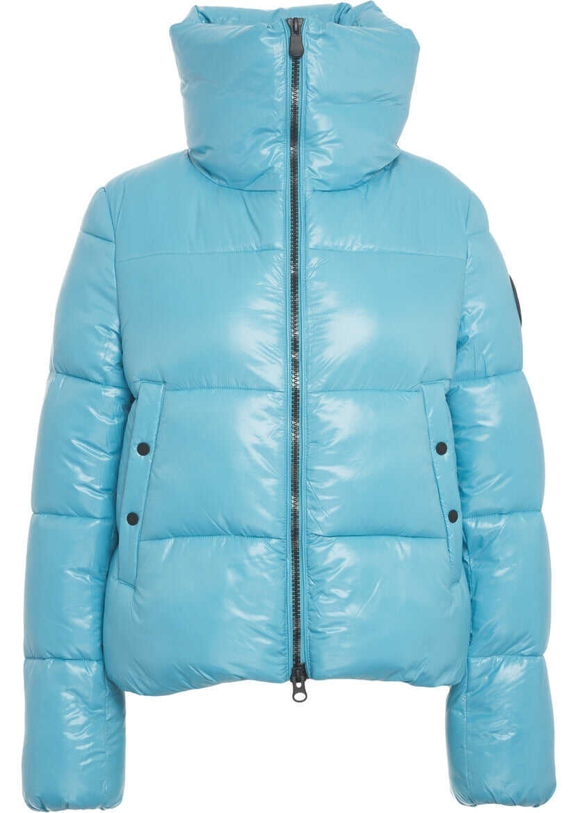 Geci de iarna Save the Duck Puffer with high collar Blue Femei (BM 19031278) 1