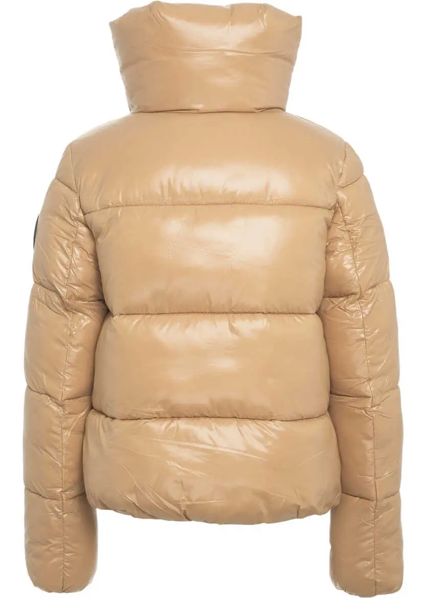 Geci de iarna Save the Duck Puffer with high collar Beige Femei (BM 19031278) 3