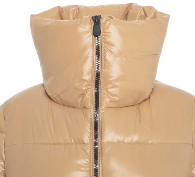 Geci de iarna Save the Duck Puffer with high collar Beige Femei (BM 19031278) 4