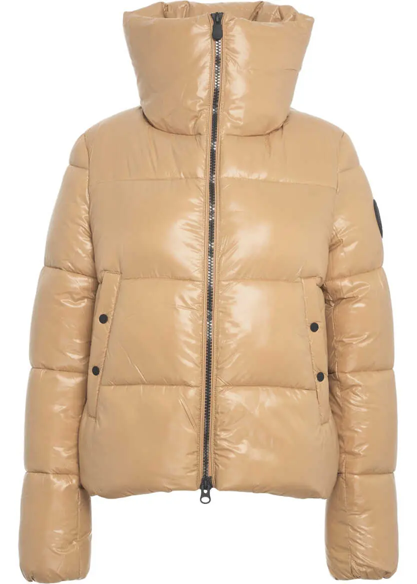 Geci de iarna Save the Duck Puffer with high collar Beige Femei (BM 19031278) 1