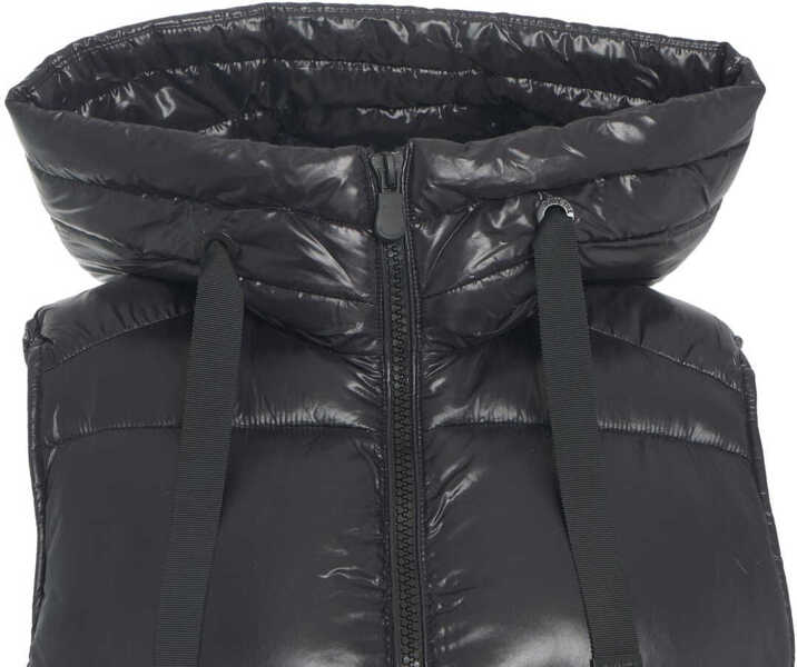 Geci de iarna Save the Duck Long quilted vest Black Femei (BM 19031281) 4