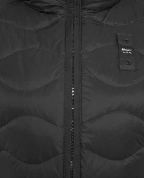 Geci de iarna Blauer Down jacket with wavy quilting Black Femei (BM 19031290) 5