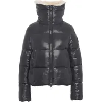 Geci de iarna Puffer with faux fur collar Femei