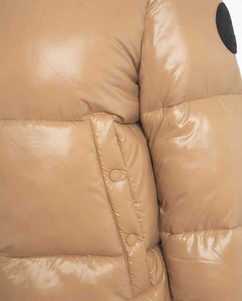 Geci de iarna Save the Duck Puffer with faux fur collar Beige Femei (BM 19031299) 5