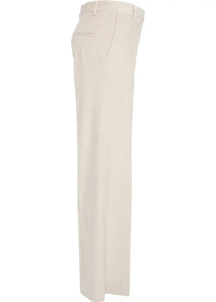 Pantaloni office Otto d ame Flared pants White Femei (BM 19031302) 6