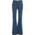 Munthe Flared jeans with patch pockets Blue