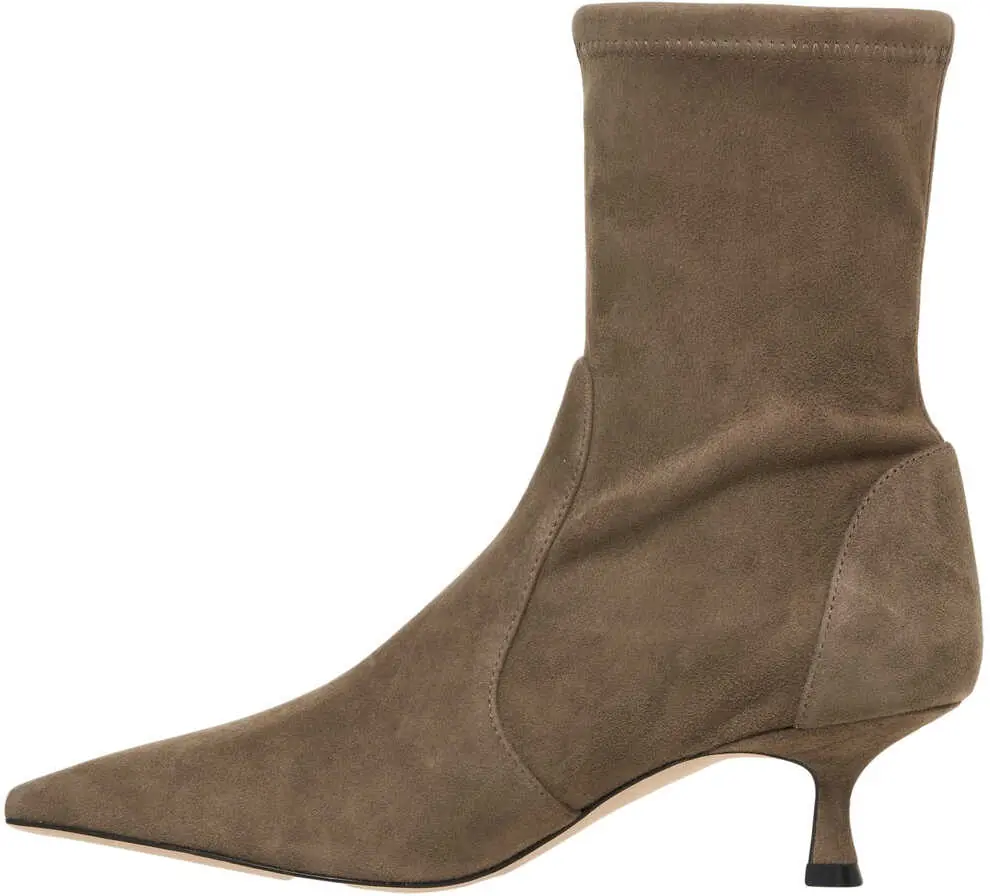 Cizme de iarna Stuart Weitzman Suede boots Naomi Grey Femei (BM 19031374) 5
