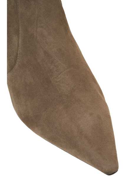 Cizme de iarna Stuart Weitzman Suede boots Naomi Grey Femei (BM 19031374) 6