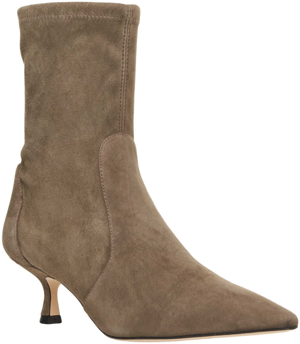 Cizme de iarna Stuart Weitzman Suede boots Naomi Grey Femei (BM 19031374) 8