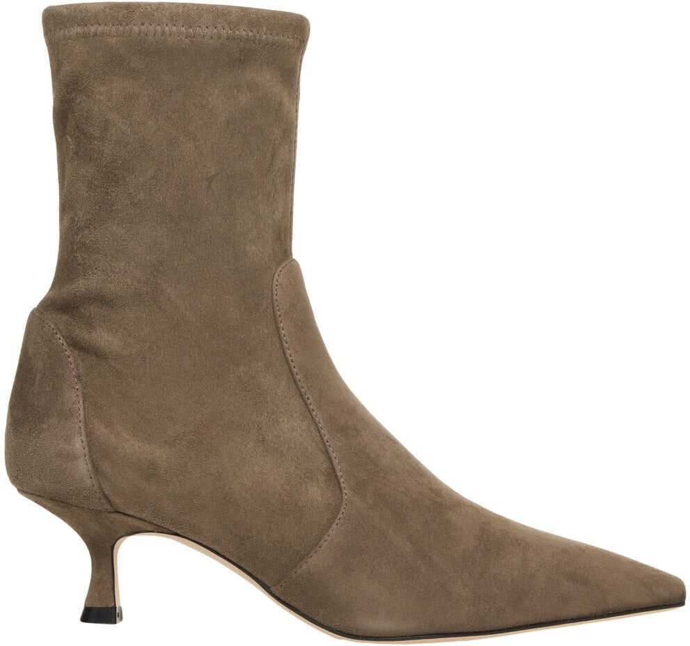 Cizme de iarna Stuart Weitzman Suede boots Naomi Grey Femei (BM 19031374) 1