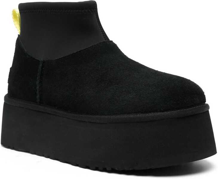 Cizme de iarna UGG Boots Classic Mini Dipper Black Femei (BM 19031383) 2