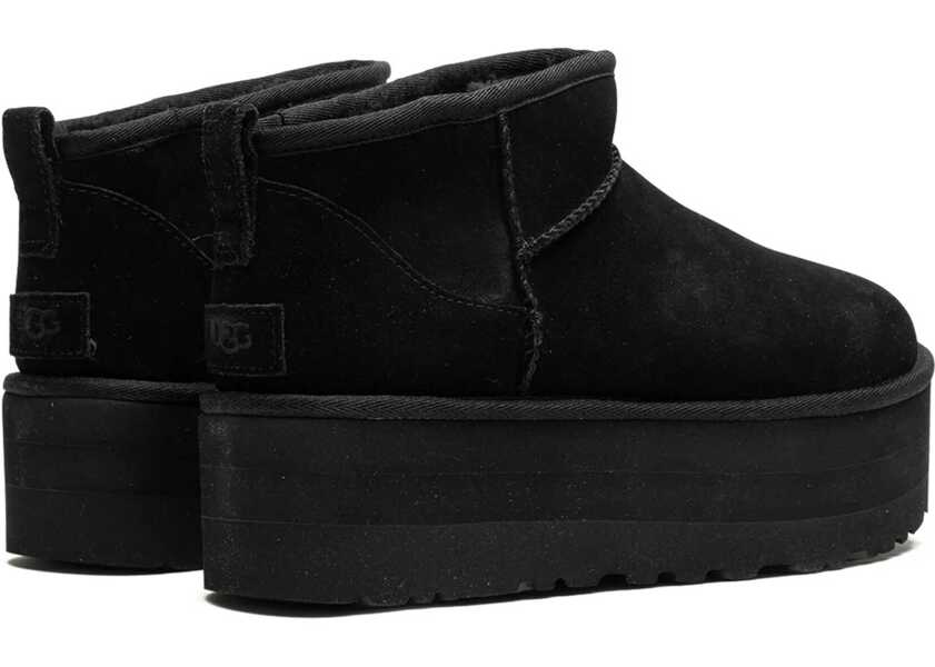 Cizme de iarna UGG Boots Classic Ultra Mini Platform Black Femei (BM 19031389) 3