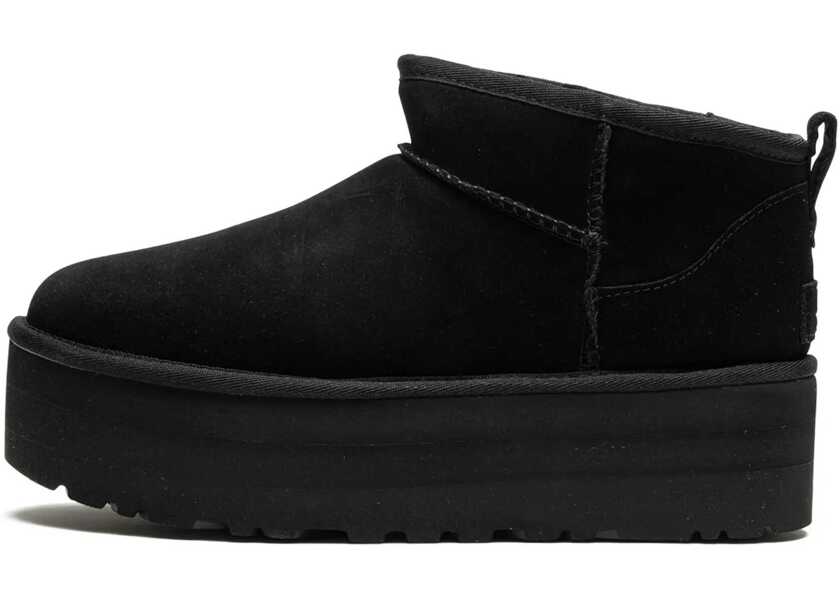 Cizme de iarna UGG Boots Classic Ultra Mini Platform Black Femei (BM 19031389) 5