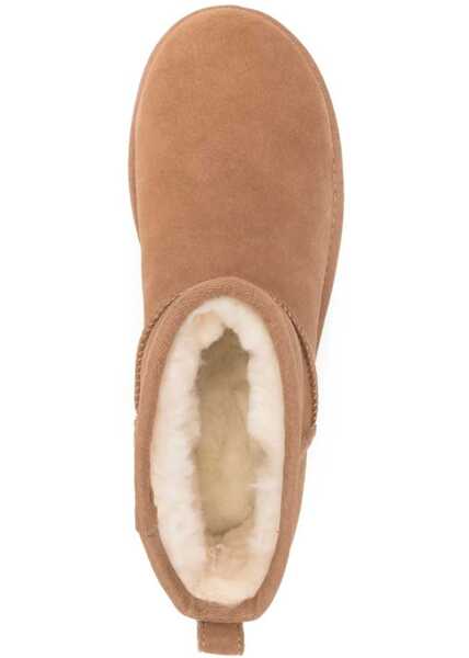 Cizme de iarna UGG Boots Classic Ultra Mini Platform Brown Femei (BM 19031389) 4