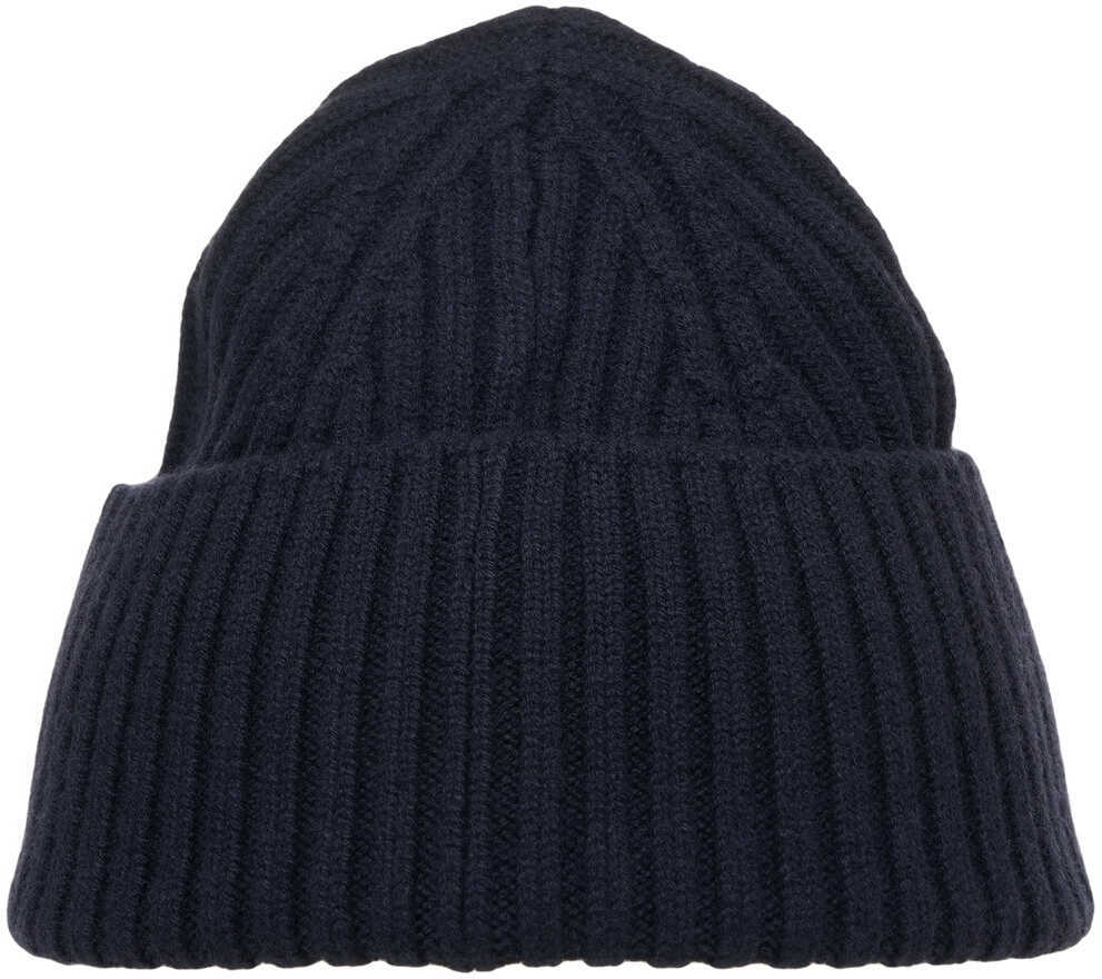 Caciuli Kangra Wool knit beanie Blue Barbati (BM 19031410) 2