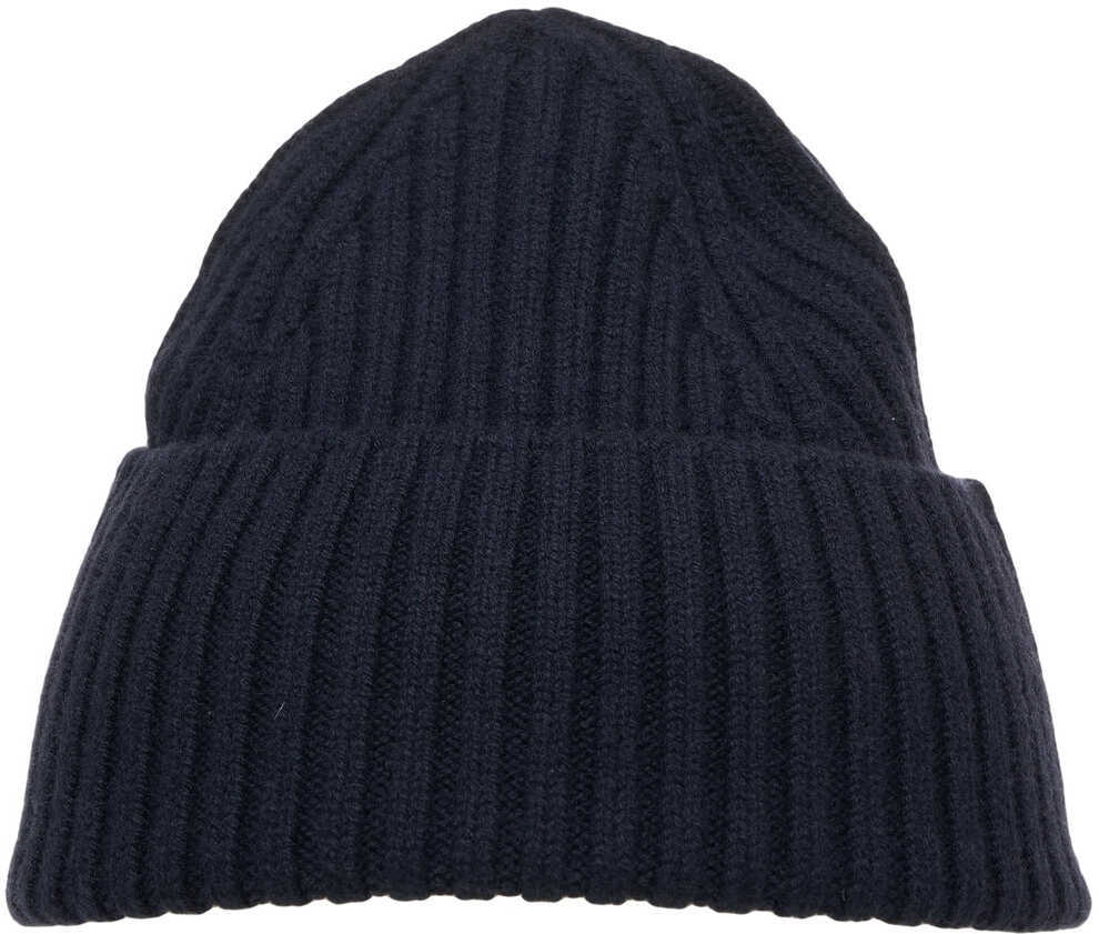 Caciuli Kangra Wool knit beanie Blue Barbati (BM 19031410) 4