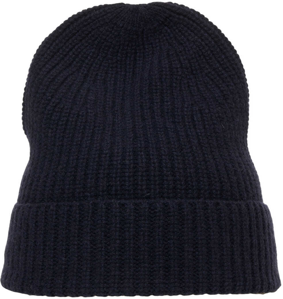 Caciuli Daniele Fiesoli Cashmere beanie Blue Barbati (BM 19031419) 2