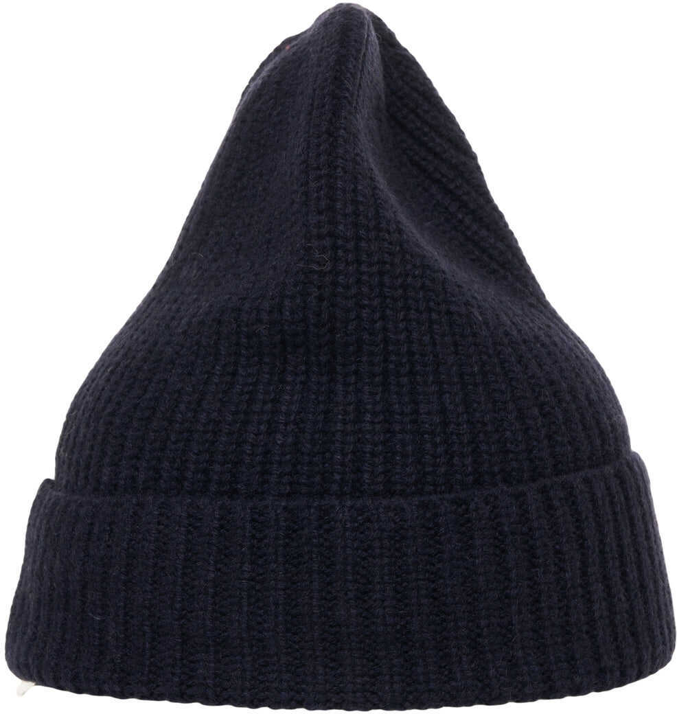 Caciuli Daniele Fiesoli Cashmere beanie Blue Barbati (BM 19031419) 4