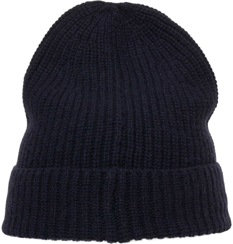 Caciuli Daniele Fiesoli Cashmere beanie Blue Barbati (BM 19031419) 5