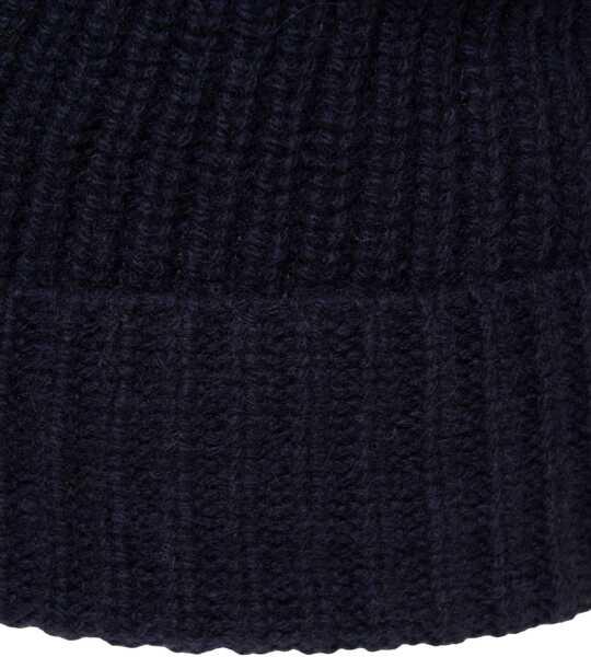 Caciuli Daniele Fiesoli Cashmere beanie Blue Barbati (BM 19031419) 6
