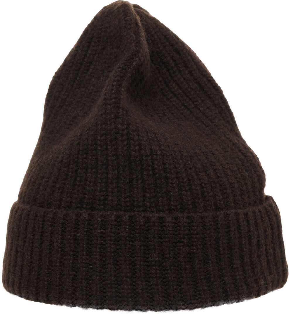 Caciuli Daniele Fiesoli Cashmere beanie Brown Barbati (BM 19031419) 4