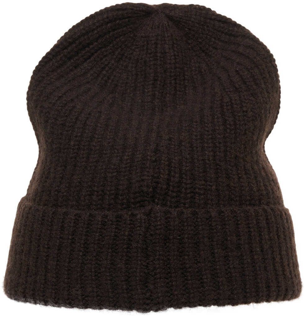 Caciuli Daniele Fiesoli Cashmere beanie Brown Barbati (BM 19031419) 5