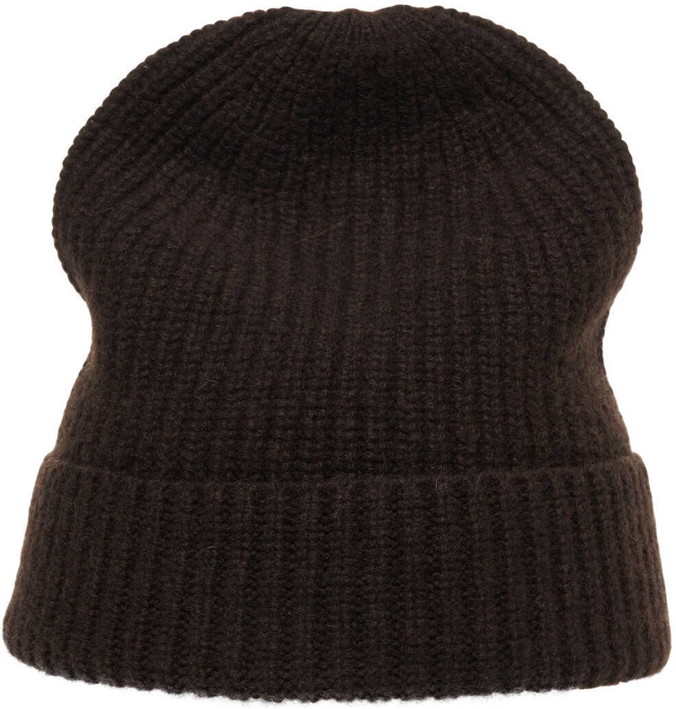 Caciuli Daniele Fiesoli Cashmere beanie Brown Barbati (BM 19031419) 1
