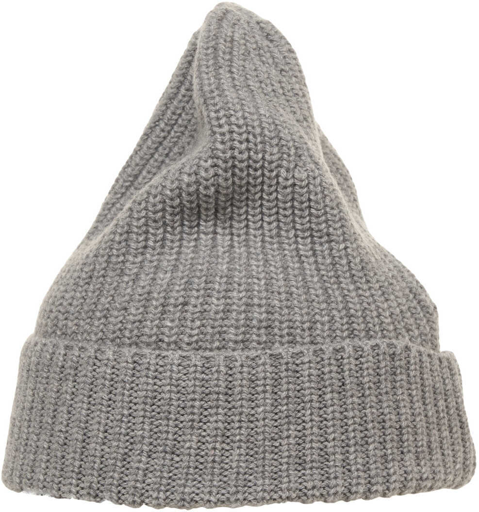 Caciuli Daniele Fiesoli Cashmere beanie Grey Barbati (BM 19031419) 5