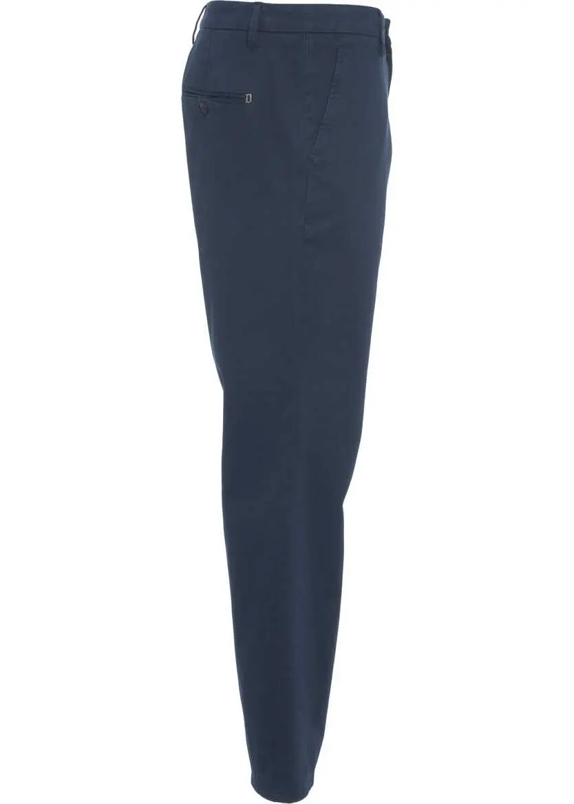 Pantaloni casual Dondup Chino trousers Blue Barbati (BM 19031431) 3