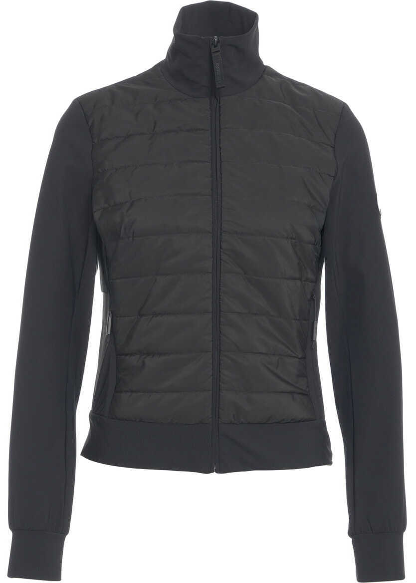 Jachete AlphaTauri Padded technical jacket Black Femei (BM 19031449) 2