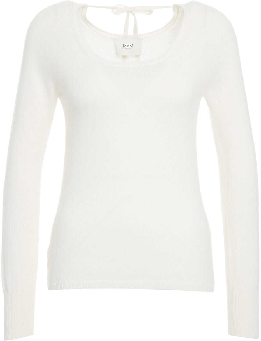 Pulovere MVM Cashmere sweater White Femei (BM 19031455) 2