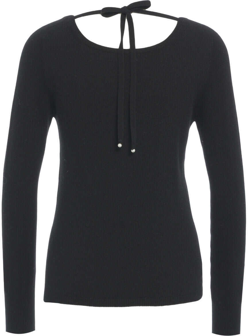 Pulovere MVM Cashmere sweater Black Femei (BM 19031455) 3