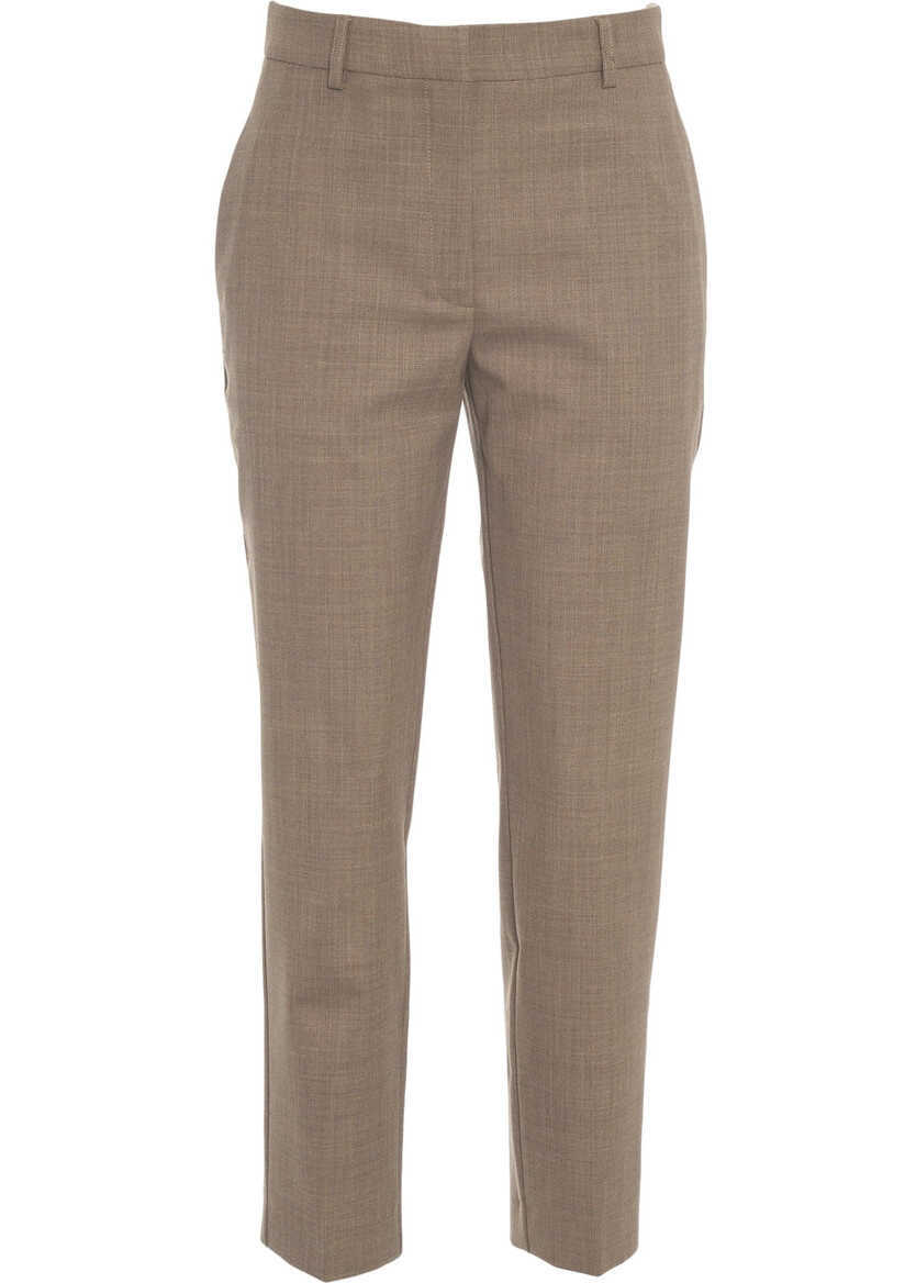 Pantaloni office Otto d ame Chino pants Brown Femei (BM 19031470) 2
