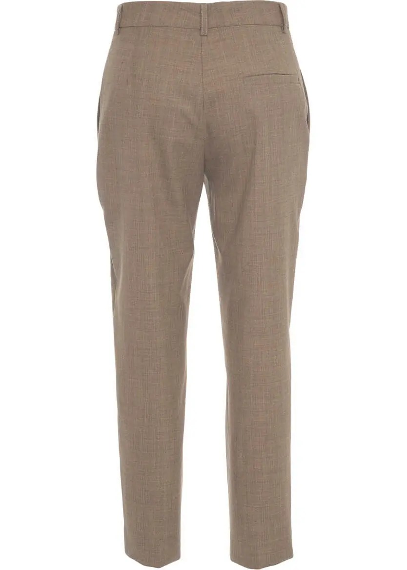 Pantaloni office Otto d ame Chino pants Brown Femei (BM 19031470) 4